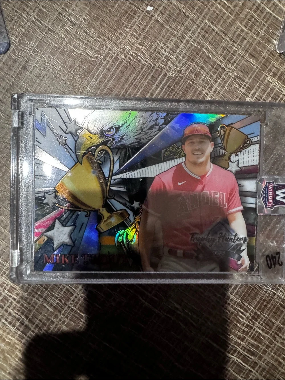 Topps Phone/Card Sleeve with Black, Red, Blue Accents